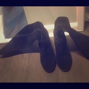 Franco Sarto Suede Tall Boots